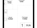 1-бөлмелі пәтер · 40 м² · 4/4 қабат, E 669 25, бағасы: 15 млн ₸ в Астане, Есильский р-н — фото 4