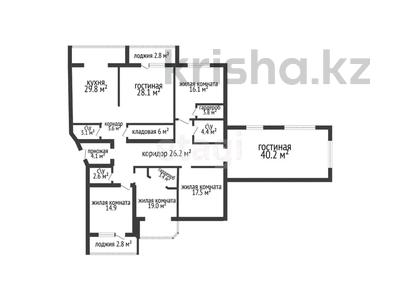 6-комнатная квартира · 228 м² · 5/9 этаж, мкр. Алтын орда, Алтын Орда за 116 млн 〒 в Актобе
