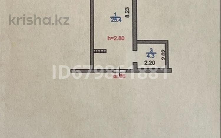 1-комнатная квартира, 32.31 м², 10/10 этаж, Жунисова за 17.5 млн 〒 в Алматы, Наурызбайский р-н — фото 15