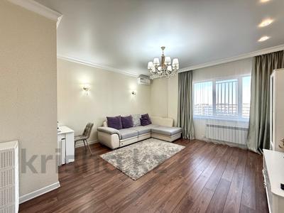 2-комнатная квартира · 77.3 м² · 11/16 этаж, Ракымжан Кошкарбаев 37 за 42.9 млн 〒 в Астане