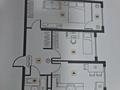2-бөлмелі пәтер · 64.4 м² · 6/9 қабат, Шұғыла ш/а. 342/1, бағасы: 25.7 млн ₸ в Алматы, Наурызбайский р-н