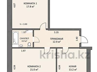 2-бөлмелі пәтер · 81 м² · 1/10 қабат, Алтын Орда 5е — Сункар2, бағасы: 27 млн ₸ в Актобе