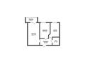 2-бөлмелі пәтер · 50 м² · 6/9 қабат, Наримановская 66, бағасы: 34.5 млн ₸ в Костанае — фото 19