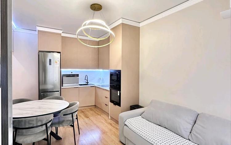 2-комнатная квартира · 40 м² · 6/16 этаж, Каныша Сатпаева 133/1 за 49 млн ₸ в Алматы, Бостандыкский р-н — фото 2