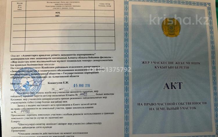 Участок · 4 сотки, Ынтымак микрорайон 970 за 30 млн ₸ в Алатау — фото 2