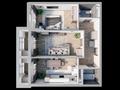 2-комнатная квартира · 80 м² · 8/8 этаж, Жамбыла 20/1 — Жамбыл даңғылы мен Сәтпаев көшелер қиылысы за 32 млн ₸ в Таразе