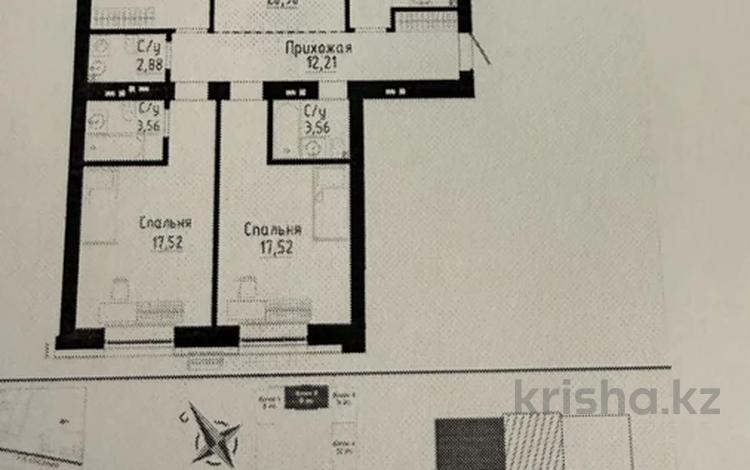 4-бөлмелі пәтер · 110 м² · 7/9 қабат, Культегин 3, бағасы: 61 млн ₸ в Астане, Нура р-н — фото 3