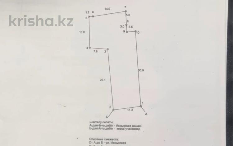 Отдельный дом · 2 комнаты · 23 м² · 5.37 сот., Иссыкская за 18 млн ₸ в Алматы, Жетысуский р-н — фото 2