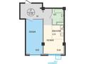 2-комнатная квартира · 51.35 м², Радостовца 165/1 за ~ 46 млн ₸ в Алматы, Бостандыкский р-н — фото 3