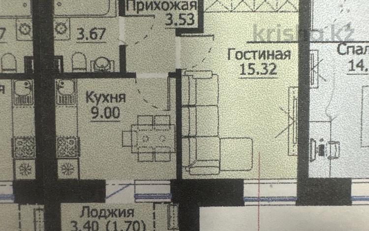 1-комнатная квартира · 35 м² · 8/9 этаж, Ауэзова 189/16 за 9.8 млн 〒 в Кокшетау — фото 2