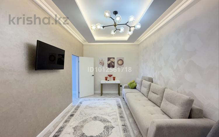 4-комнатная квартира · 82.7 м² · 9/9 этаж, Ильяса Омарова 21 за 57.6 млн ₸ в Астане, Нура р-н — фото 2