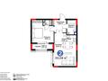 2-бөлмелі пәтер · 55 м² · 2/9 қабат, Туран 57/8 — Барыс-Арена, Астана-Арена, бағасы: 49 млн ₸ в Нура р-н — фото 13