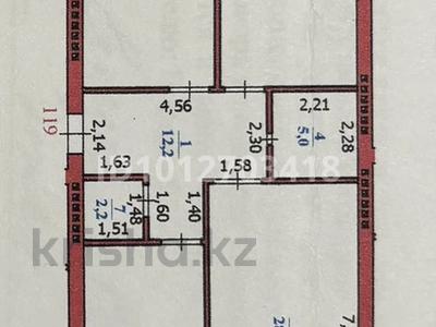 3-бөлмелі пәтер · 108 м² · 4/7 қабат, Назарбаева 233/3, бағасы: 65 млн ₸ в Уральске