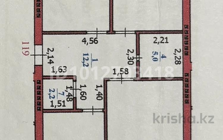 3-бөлмелі пәтер · 108 м² · 4/7 қабат, Назарбаева 233/3, бағасы: 65 млн ₸ в Уральске — фото 2