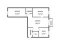 3-комнатная квартира · 58.2 м² · 3/4 этаж, ПРОСПЕКТ Н. НАЗАРБАЕВА 51/1 — БУЛЬВАР ГАГАРИНА за 18 млн ₸ в Усть-Каменогорске — фото 3