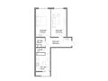 2-бөлмелі пәтер · 57.6 м², п. Бесагаш, Райымбек батыра 275, бағасы: ~ 25.3 млн ₸ — фото 3
