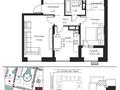 2-бөлмелі пәтер · 62.5 м² · 4/9 қабат, Хусейн бен Талал 30 — Мангилик Ел, бағасы: ~ 56.8 млн ₸ в Астане, Есильский р-н — фото 39