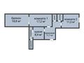 2-бөлмелі пәтер · 60.5 м² · 5/6 қабат, Победы, бағасы: 28 млн ₸ в Костанае — фото 2