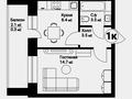 1-комнатная квартира · 31.2 м² · 3/12 этаж, Жубан Молдагалиев 1 за 16.5 млн ₸ в Астане, Есильский р-н