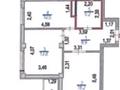 3-бөлмелі пәтер · 58.5 м² · 3/7 қабат, Улы Дала 65/2 — ПАРКИНГ В ЦЕНЕ, бағасы: 39.7 млн ₸ в Астане, Есильский р-н — фото 20