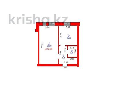 1-бөлмелі пәтер · 50 м² · 3/5 қабат, Саздинское лесничество, бағасы: 16 млн 〒 в Актобе