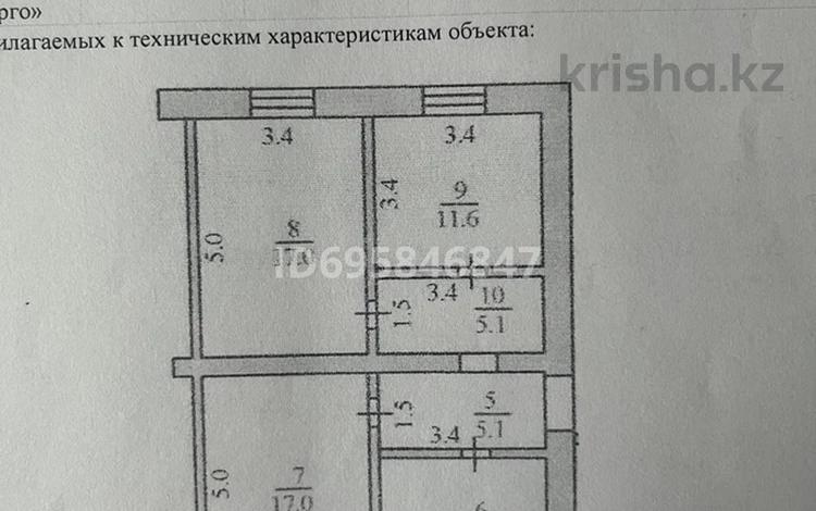Үйдің бір бөлігі · 4 бөлме · 90 м² · 12 жүзд., Валиханова 31/3 — Валиханова, бағасы: 14 млн ₸ в Новоишимском — фото 2