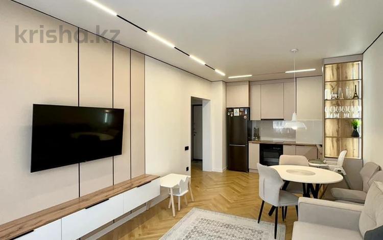 2-бөлмелі пәтер · 45 м² · 9 қабат, Райымбека 210, бағасы: 46 млн ₸ в Алматы, Алмалинский р-н — фото 2