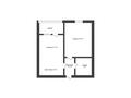 2-комнатная квартира · 45.4 м² · 4/9 этаж, Ауэзова 213а за 18 млн ₸ в Кокшетау — фото 6