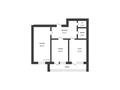 2-комнатная квартира · 56.2 м² · 9/9 этаж, жилой массив Есет Батыр за 13 млн ₸ в Актобе — фото 9