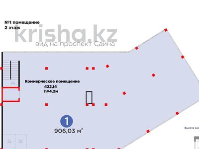 Свободное назначение, офисы, магазины и бутики, склады, общепит, салоны красоты, бани, гостиницы и зоны отдыха, медцентры и аптеки, образование, развлечения • 906.03 м² за ~ 2 млрд 〒 в Алматы, Бостандыкский р-н