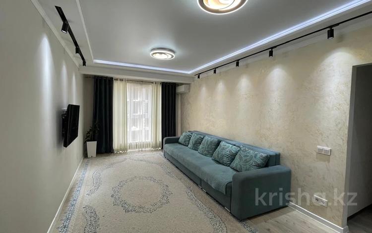 3-бөлмелі пәтер · 88 м² · 6/10 қабат, жунисова 4/2, бағасы: 44.8 млн ₸ в Алматы, Наурызбайский р-н — фото 2