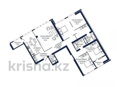 4-комнатная квартира · 162 м² · 19/33 этаж, Аль-фараби 15/1 за ~ 137.9 млн ₸ в Алматы, Бостандыкский р-н