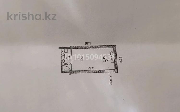 1-комнатная квартира · 18 м² · 16/25 этаж, мкр 11 112 В за 5 млн ₸ в Актобе — фото 2