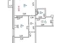 2-бөлмелі пәтер · 81.5 м² · 11/15 қабат, Ахмет Байтурсынова 23/2, бағасы: 44 млн ₸ в Астане, Сарайшык р-н — фото 12