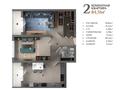 2-комнатная квартира, 84.31 м², 15 микрорайон за ~ 43.8 млн 〒 в Актау — фото 2