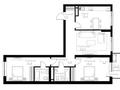 3-комнатная квартира · 94 м² · 7/9 этаж, Ауэзова 3г/2 за 72 млн ₸ в Алматы, Алмалинский р-н