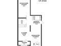 2-бөлмелі пәтер · 79.8 м² · 14/16 қабат, Каныша Сатпаева 90/55Б, бағасы: ~ 59.1 млн ₸ в Алматы, Бостандыкский р-н