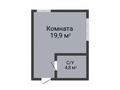 1-бөлмелі пәтер · 25 м² · 1/5 қабат, Кобыланды батыра 24/1, бағасы: 7.8 млн ₸ в Костанае — фото 2