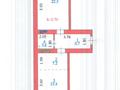 2-бөлмелі пәтер · 55.2 м² · 9/12 қабат, Бейбарыс Султан 25/3, бағасы: 26.5 млн ₸ в Астане, Сарыарка р-н — фото 2