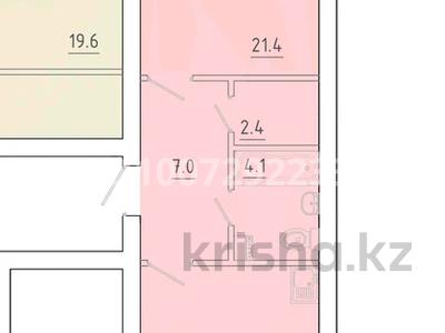 1-бөлмелі пәтер · 56.4 м² · 7/8 қабат, мкр. Алтын орда 1В — Тауелсиздик, бағасы: 21.1 млн ₸ в Актобе