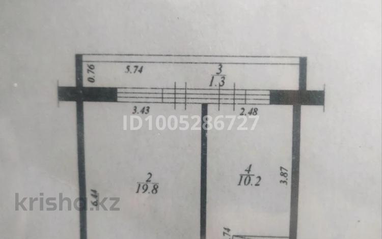 1-бөлмелі пәтер · 38 м² · 3/5 қабат, 3Б мкр 5А, бағасы: 6.5 млн ₸ в Актау — фото 2