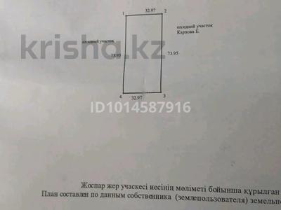 Участок · 24.42 сотки, Маржанбулак за 3 млн ₸