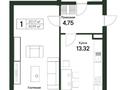1-бөлмелі пәтер · 42 м² · 4/4 қабат, мкр Нуршашкан (Колхозши), Санлак 2, бағасы: 29.4 млн ₸ в Алматы, Турксибский р-н — фото 5
