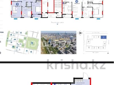3-комнатная квартира · 84.87 м² · 10/16 этаж, Туран 57д — Возле Барыс Арена за 49.5 млн 〒 в Астане, Нура р-н