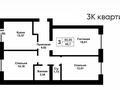 3-комнатная квартира · 85 м², Майкудук, мкр Голубые пруды 3\5 за 25.5 млн ₸ в Караганде, Алихана Бокейханова р-н — фото 2