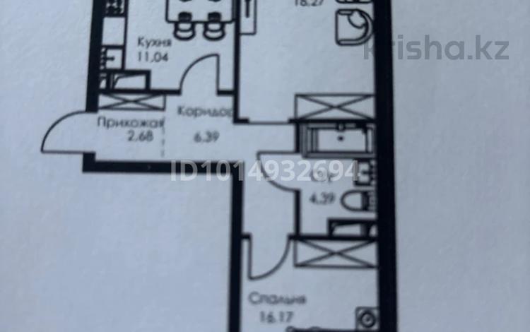 2-комнатная квартира · 60.57 м² · 7/8 этаж, мкр Кайрат, Туркестан 115 — Рыскулова -Кульжинский тракт за 36 млн ₸ в Алматы, Турксибский р-н — фото 2