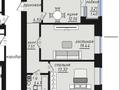 2-комнатная квартира, 62.63 м², 6/10 этаж, К. Сатпаева 24 за 40 млн 〒 в Астане, Алматы р-н — фото 6