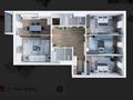 4-комнатная квартира, 158 м², 6/13 этаж, шамина 2б за 55 млн 〒 в Атырау, мкр Жилгородок — фото 17