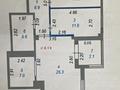 3-комнатная квартира · 72.6 м² · 8/9 этаж, Сыганак 21/1 — СРОЧНАЯ ПРОДАЖА!!! за 45.5 млн ₸ в Астане, Есильский р-н — фото 10