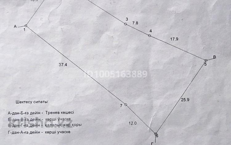 Жер телімі · 9.67 сотық, Тренева, Нижняя Пятилетка, бағасы: 42 млн ₸ в Алматы — фото 2